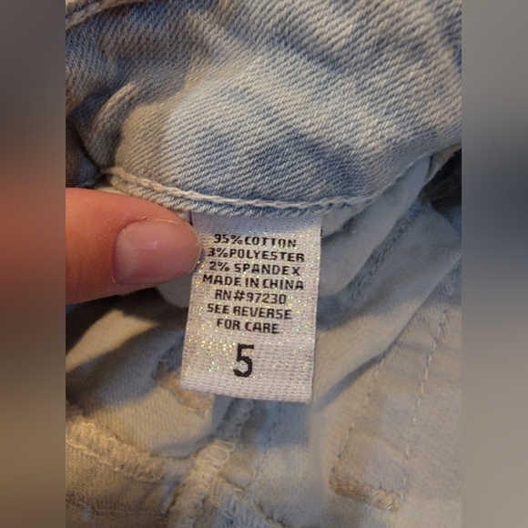 Almost Famous Skinny Distressed Jeans Juniors 5 - Picture 3 of 3